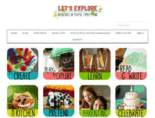 Tablet Screenshot of lets-explore.net